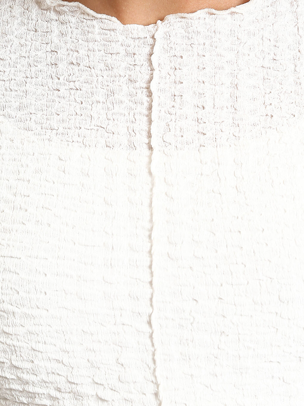 Crew Neck Textured Women's T-Shirt-2