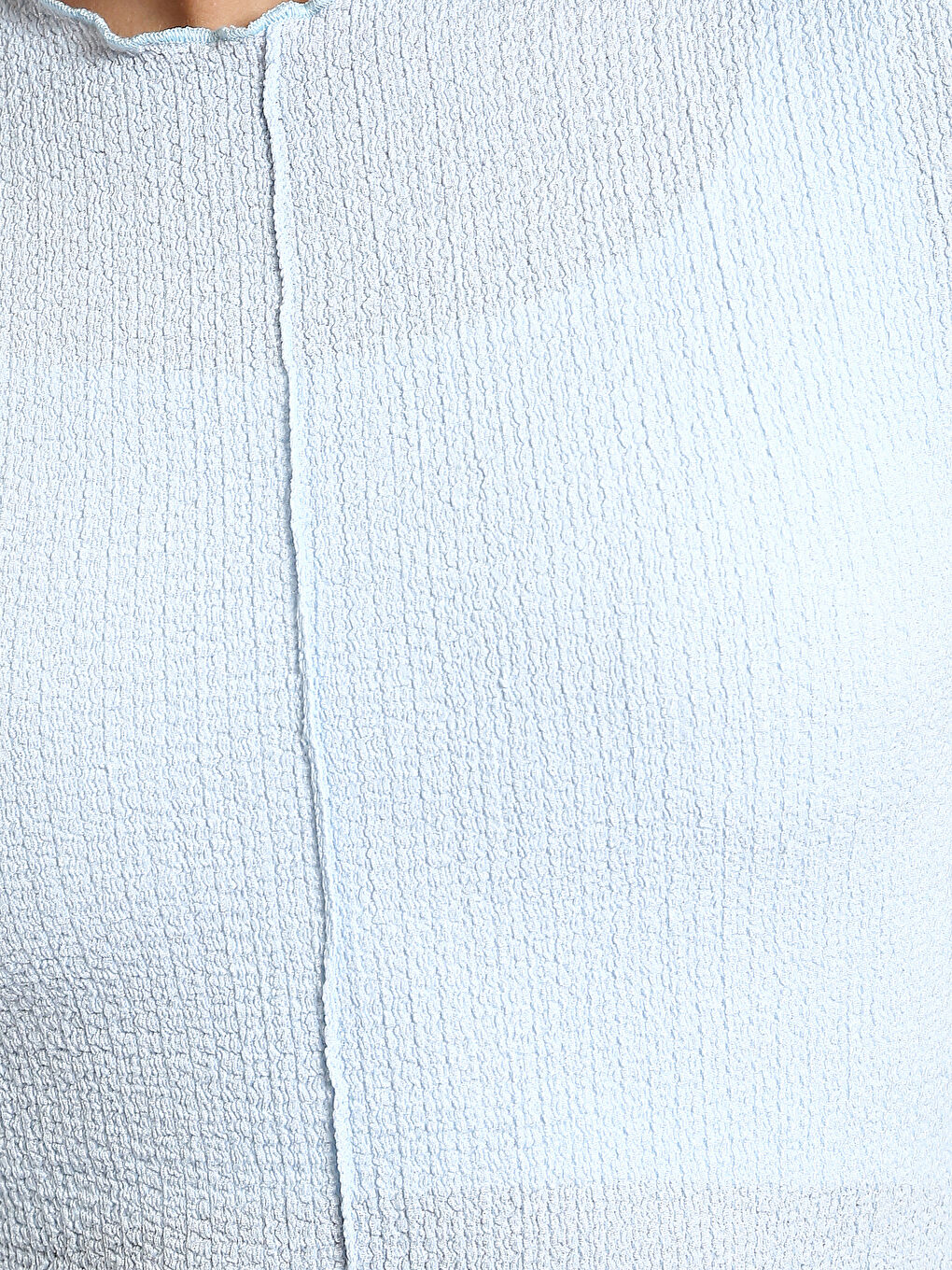 Crew Neck Textured Women's T-Shirt-2