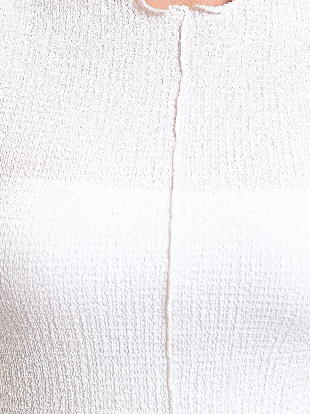 Crew Neck Textured Women's T-Shirt-2