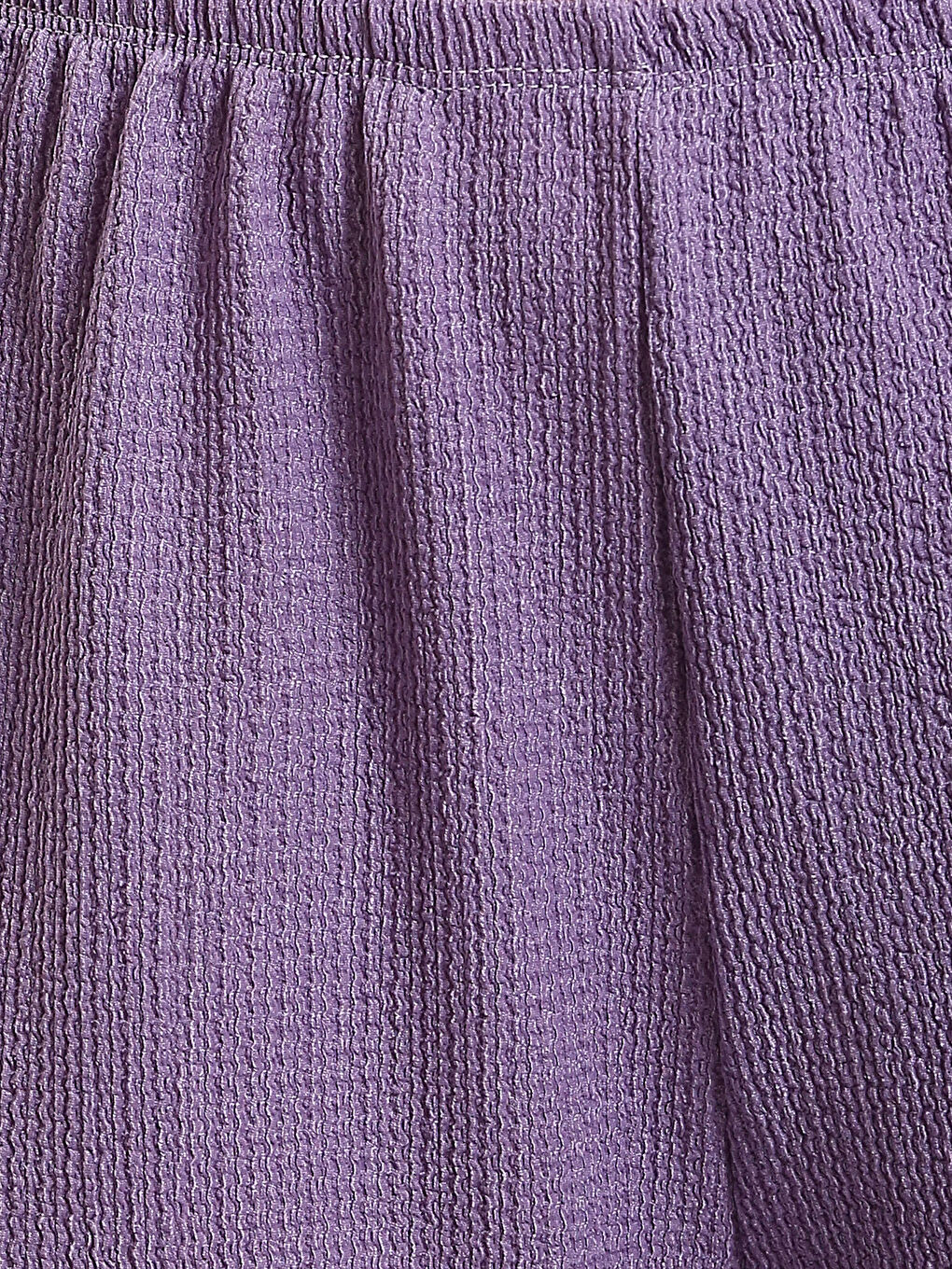 Elastic Waist Wide Leg Women's Trousers-2