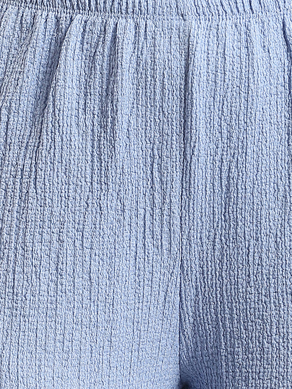 Elastic Waist Wide Leg Women's Trousers-2