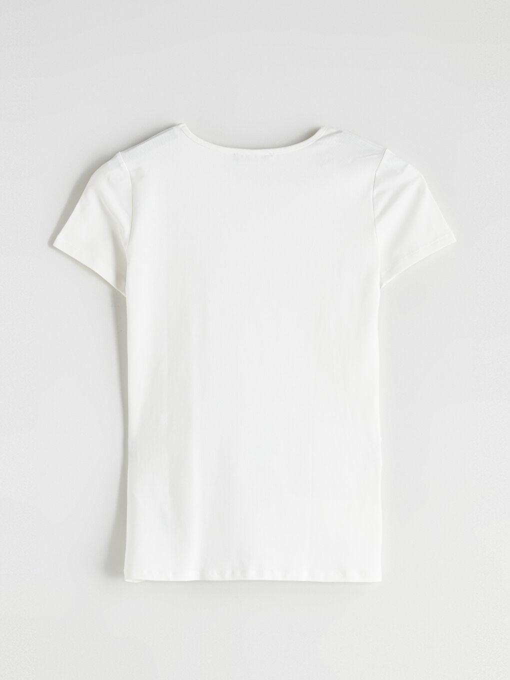 LCW Comfort Woman WHITE T-Shirt -S5SD16Z8-Q6K