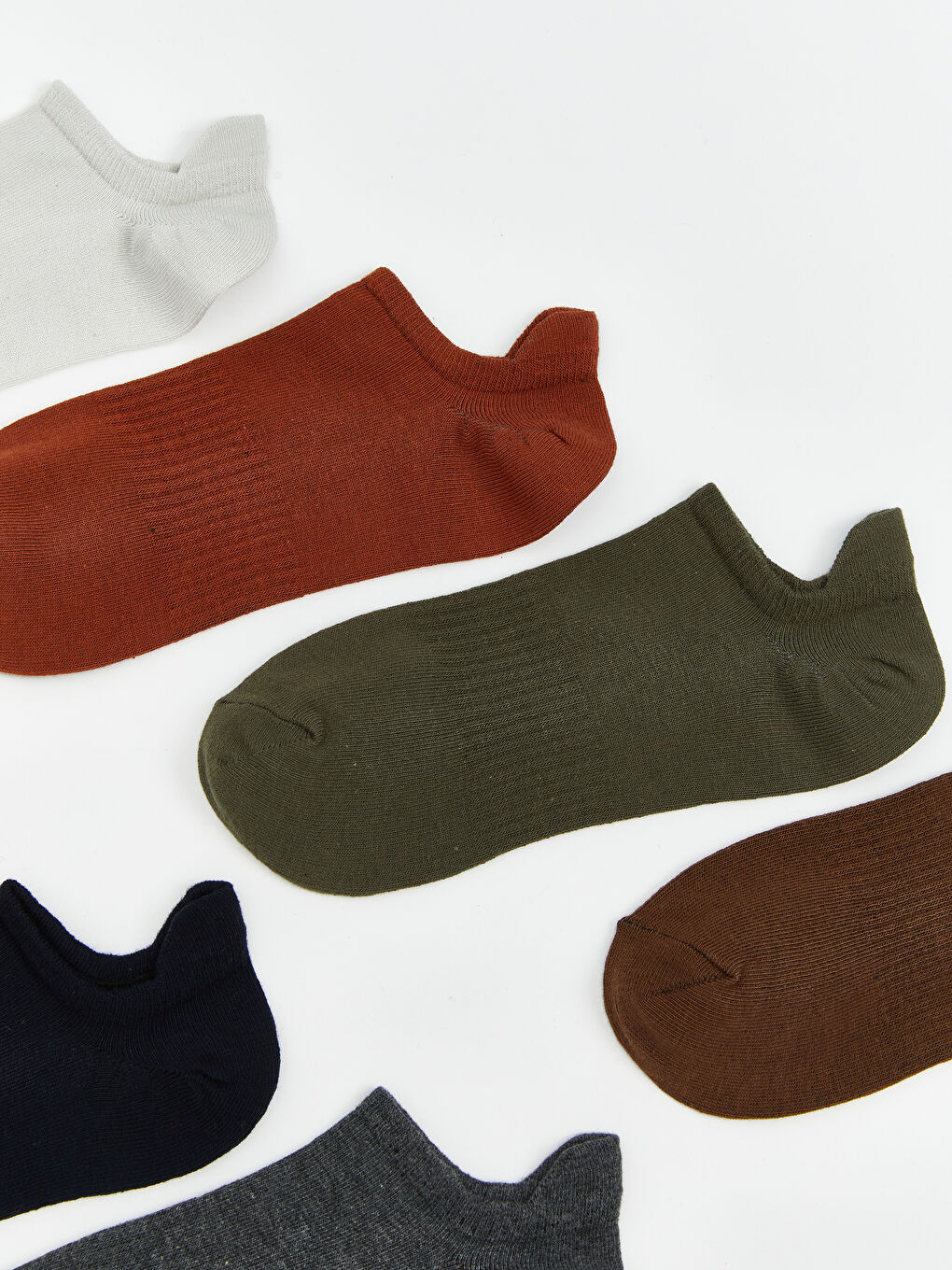 Karışık Erkek Sneaker Çorap 7'li-1