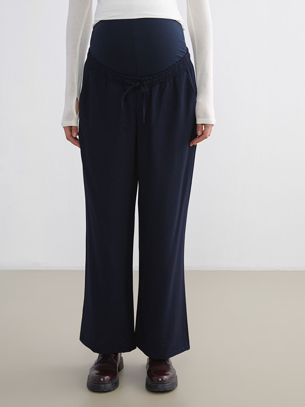 بنطلون حوامل ببانل للبطن-1