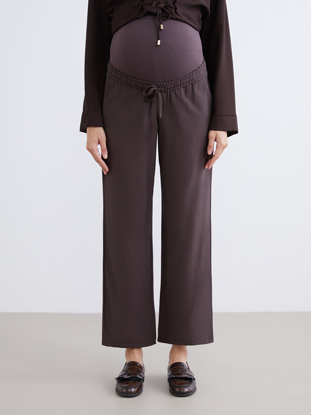 بنطلون حوامل ببانل للبطن-1