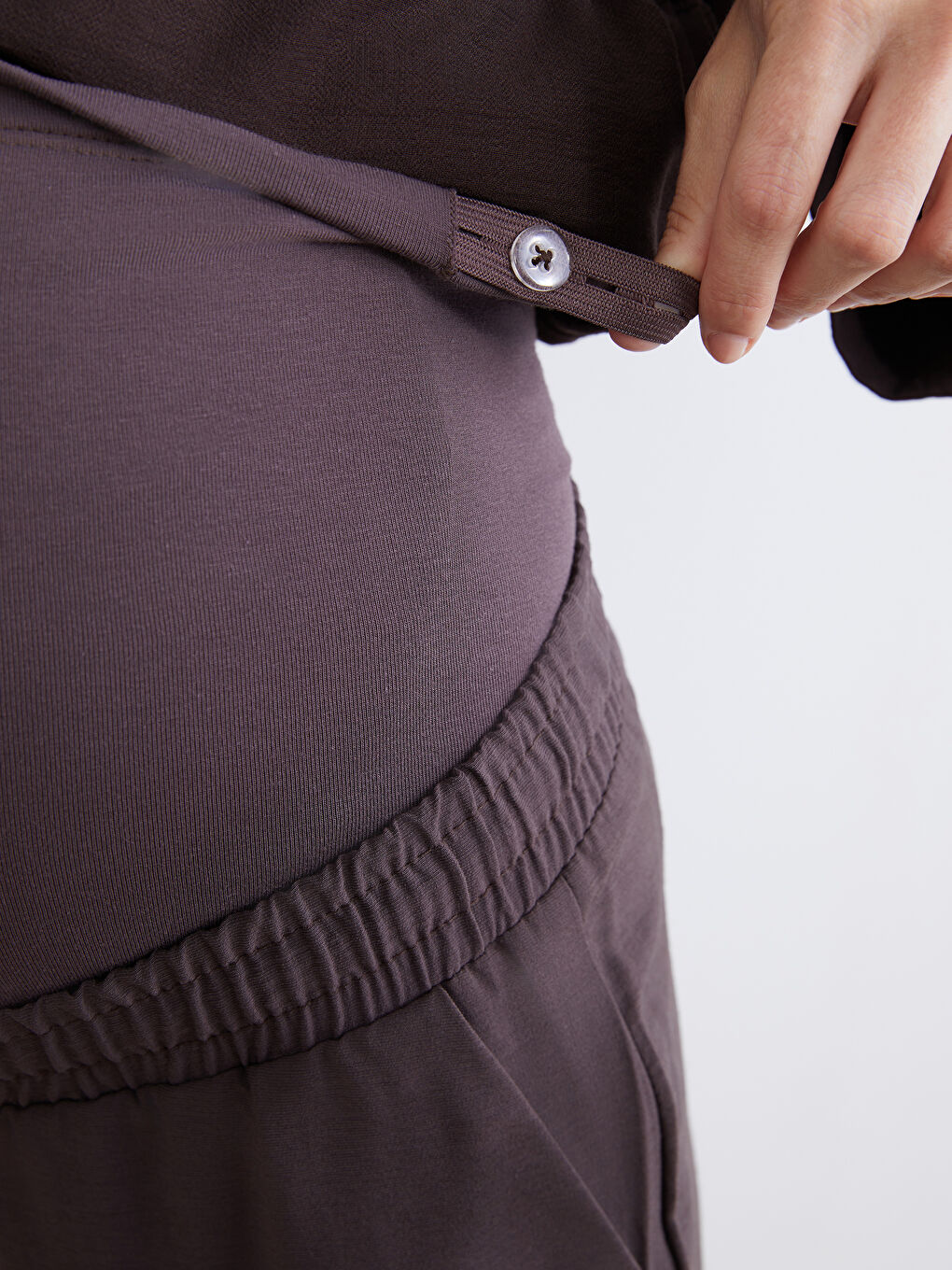 بنطلون حوامل ببانل للبطن-3