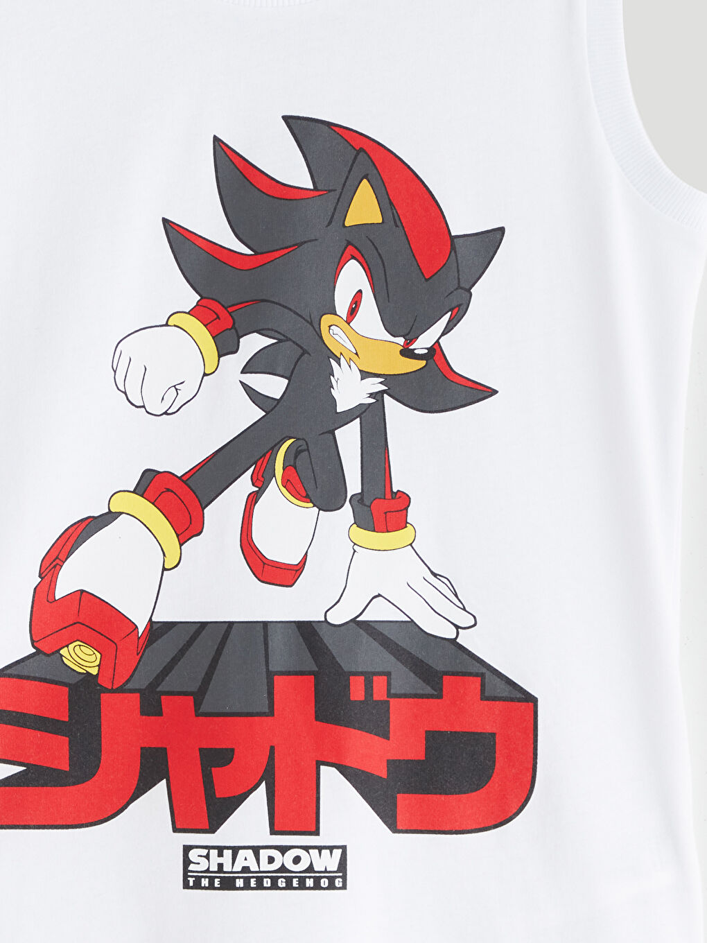LCW Kids Crew Neck Sonic Printed Boys' Tank Top -S5SD42Z4-FFB