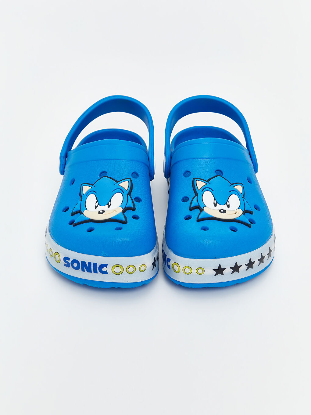 Mavi Sonic Baskılı Erkek Çocuk Plaj Sandaleti-3