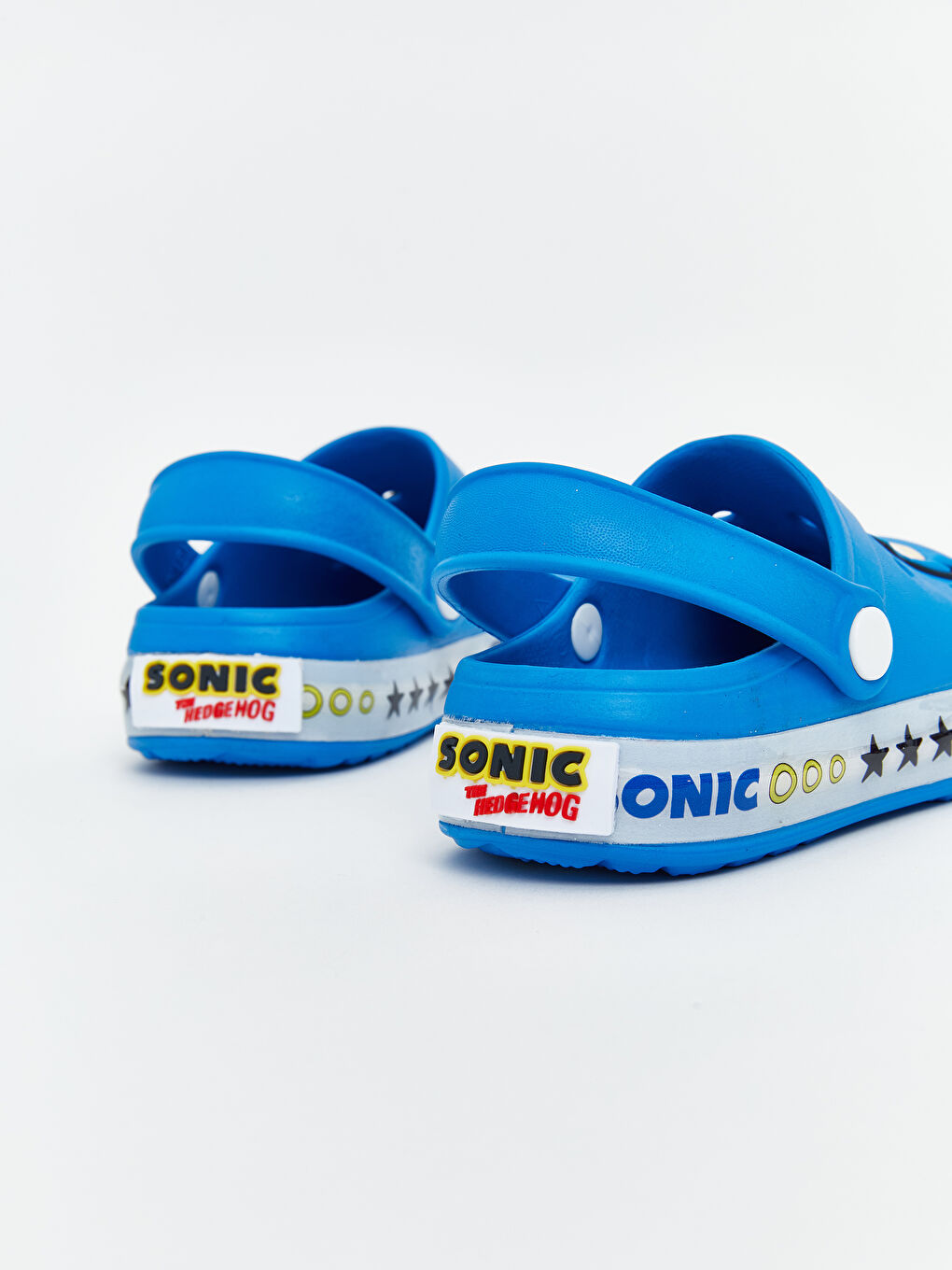 Mavi Sonic Baskılı Erkek Çocuk Plaj Sandaleti-5
