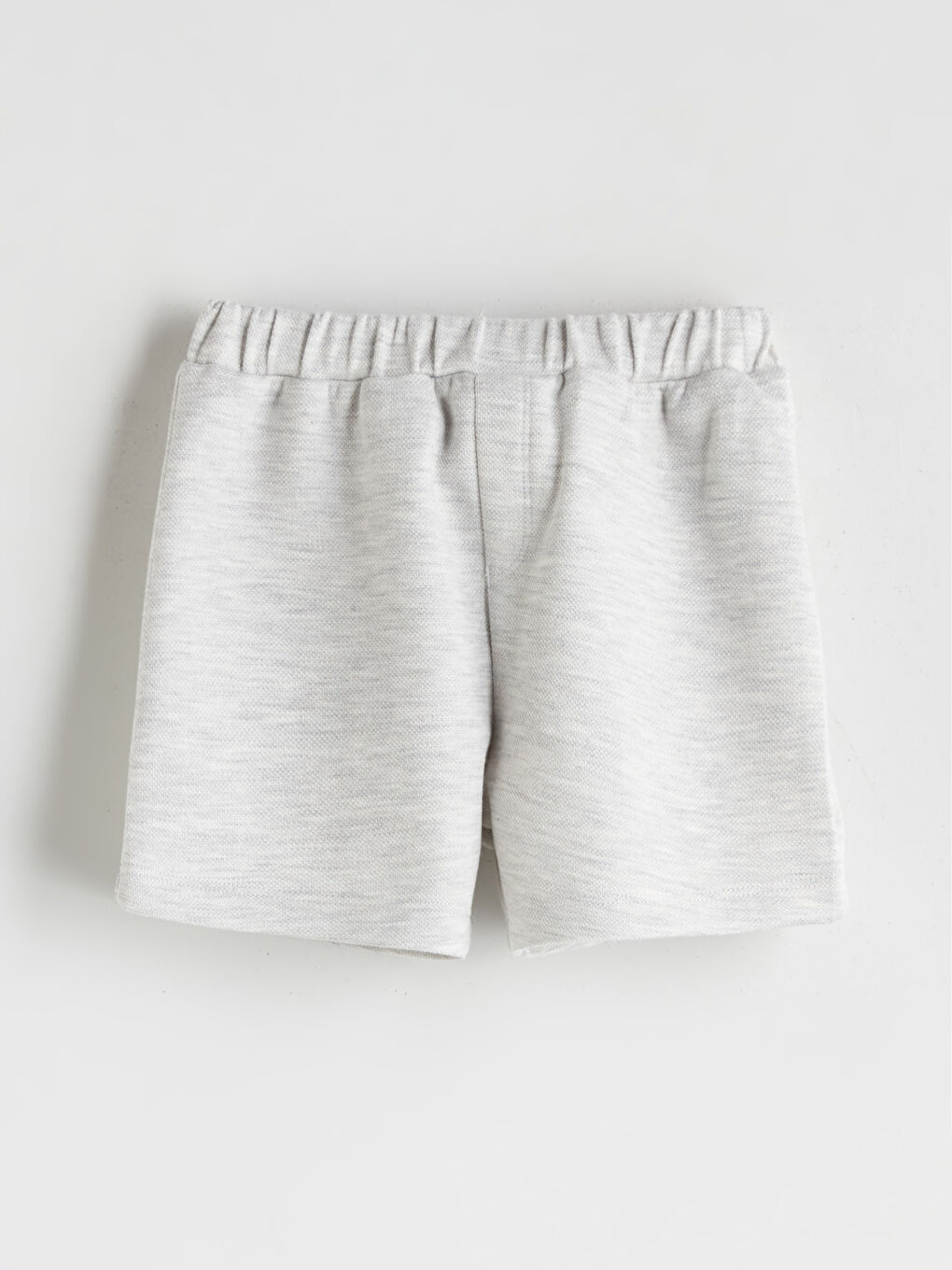 Mavi Beli Lastikli Erkek Bebek Şort 2'li-3