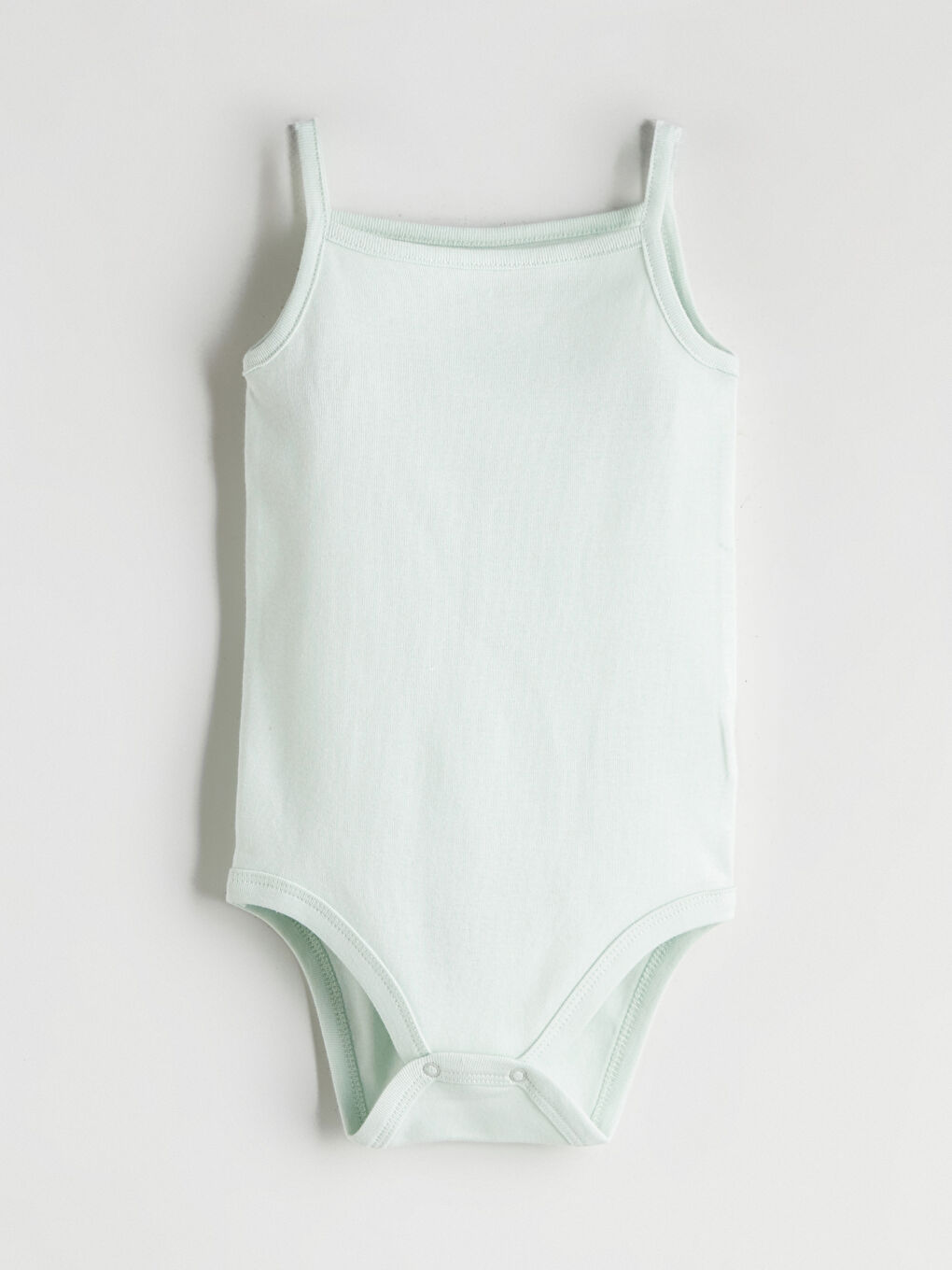 Pembe Askılı Kız Bebek Çıtçıtlı Body 2'li-4