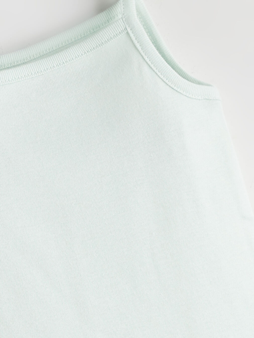 Pembe Askılı Kız Bebek Çıtçıtlı Body 2'li-5