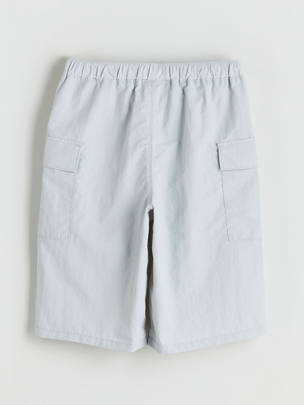 Шорты карго для мальчиков с эластичным поясом-1