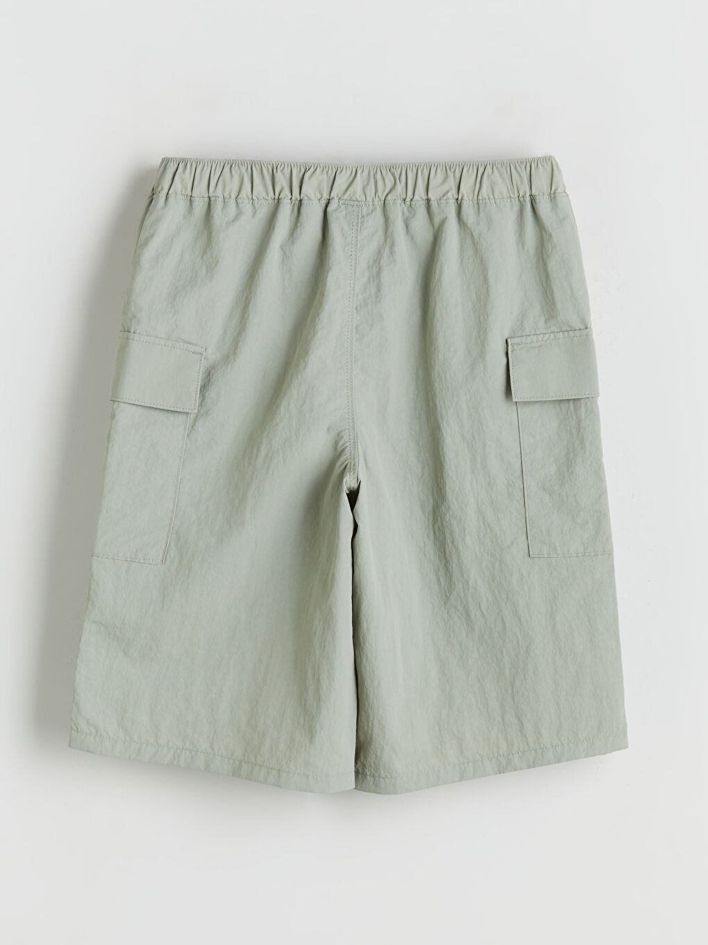 Шорты карго для мальчиков с эластичным поясом-1