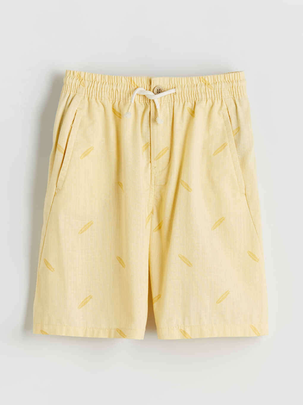 Шорты с принтом для мальчиков с эластичным поясом