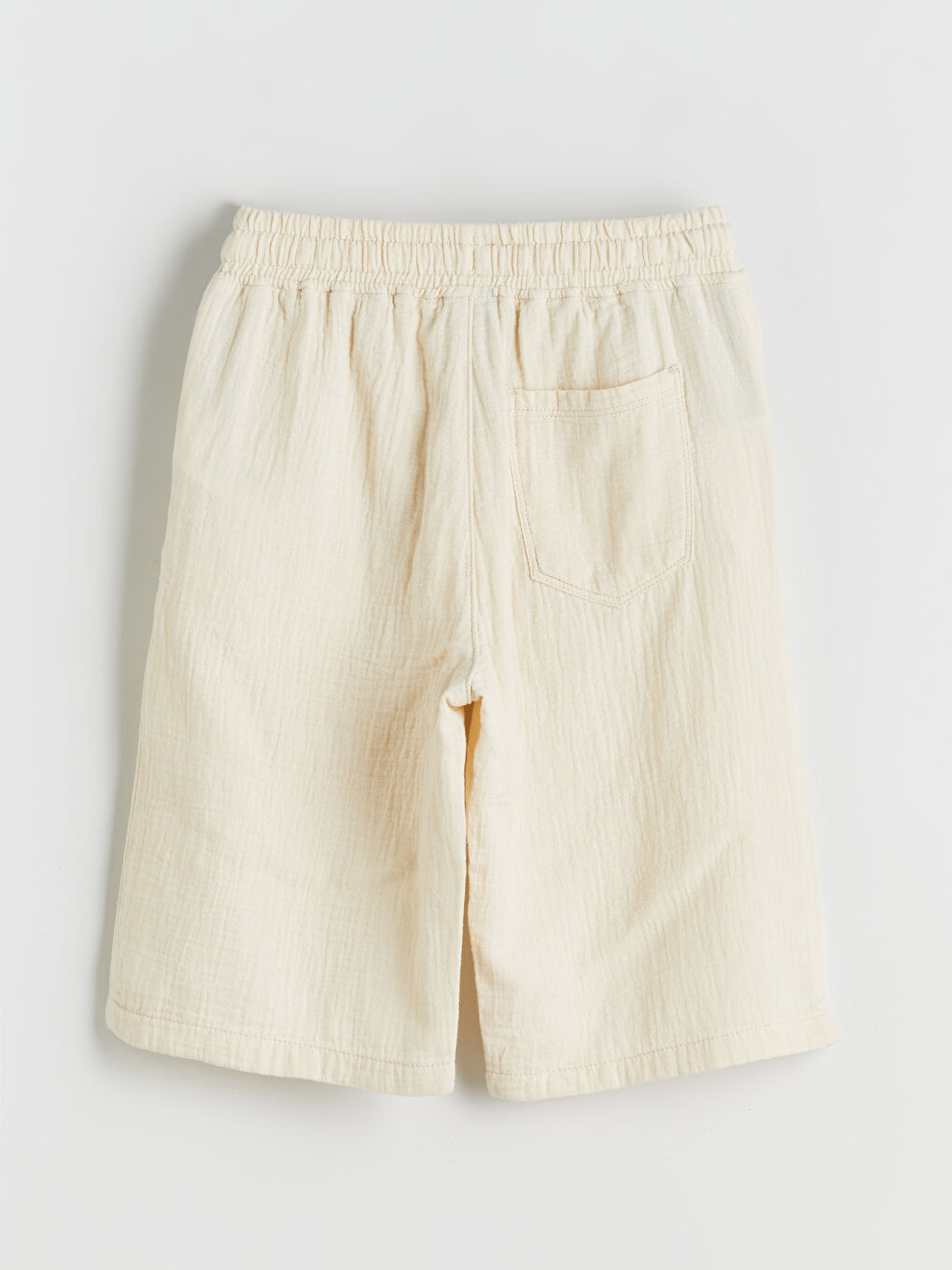 Шорты из муслина с эластичным поясом для мальчиков-1