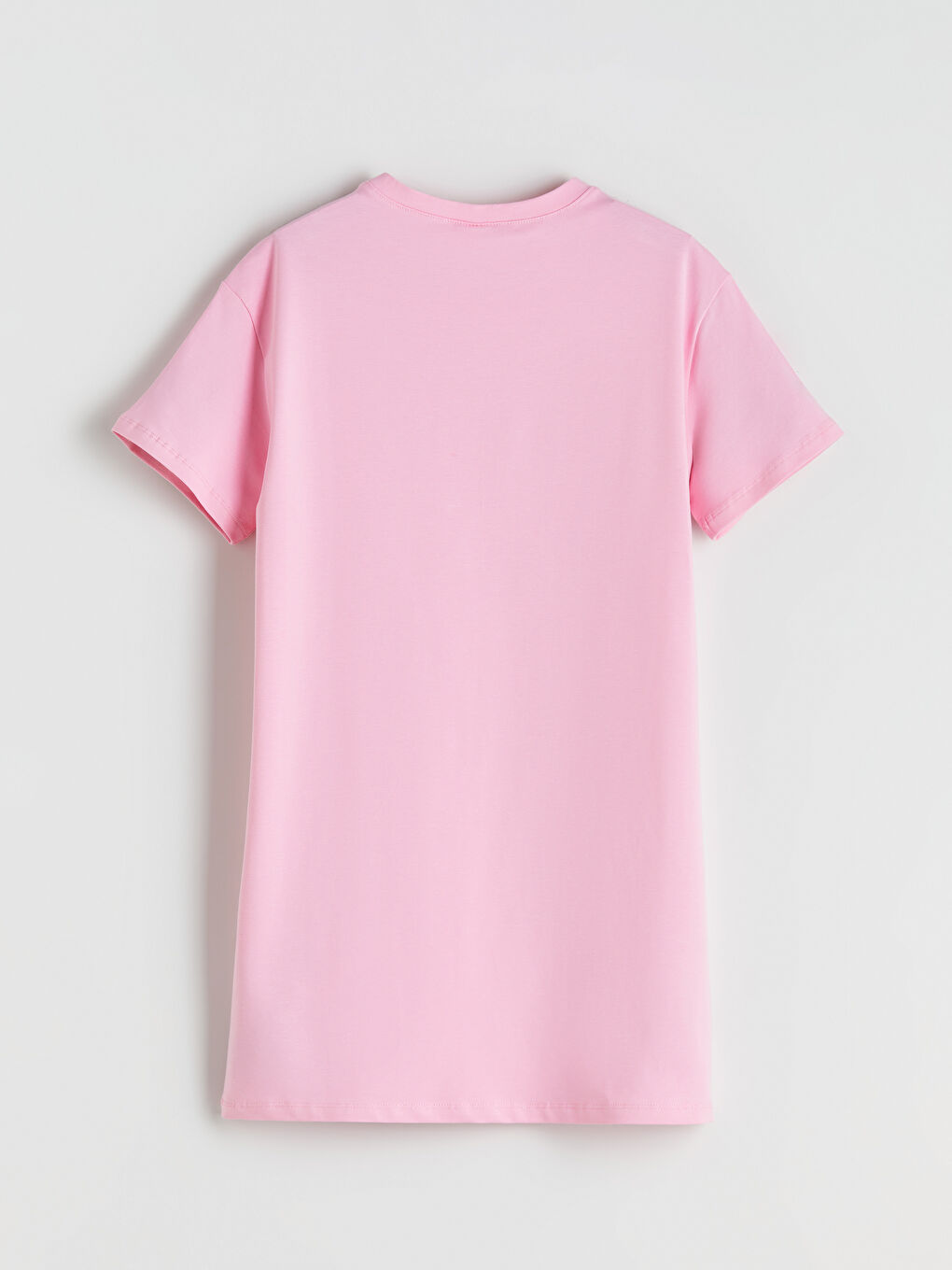 Pembe Bisiklet Yaka Kız Çocuk Gecelik-2