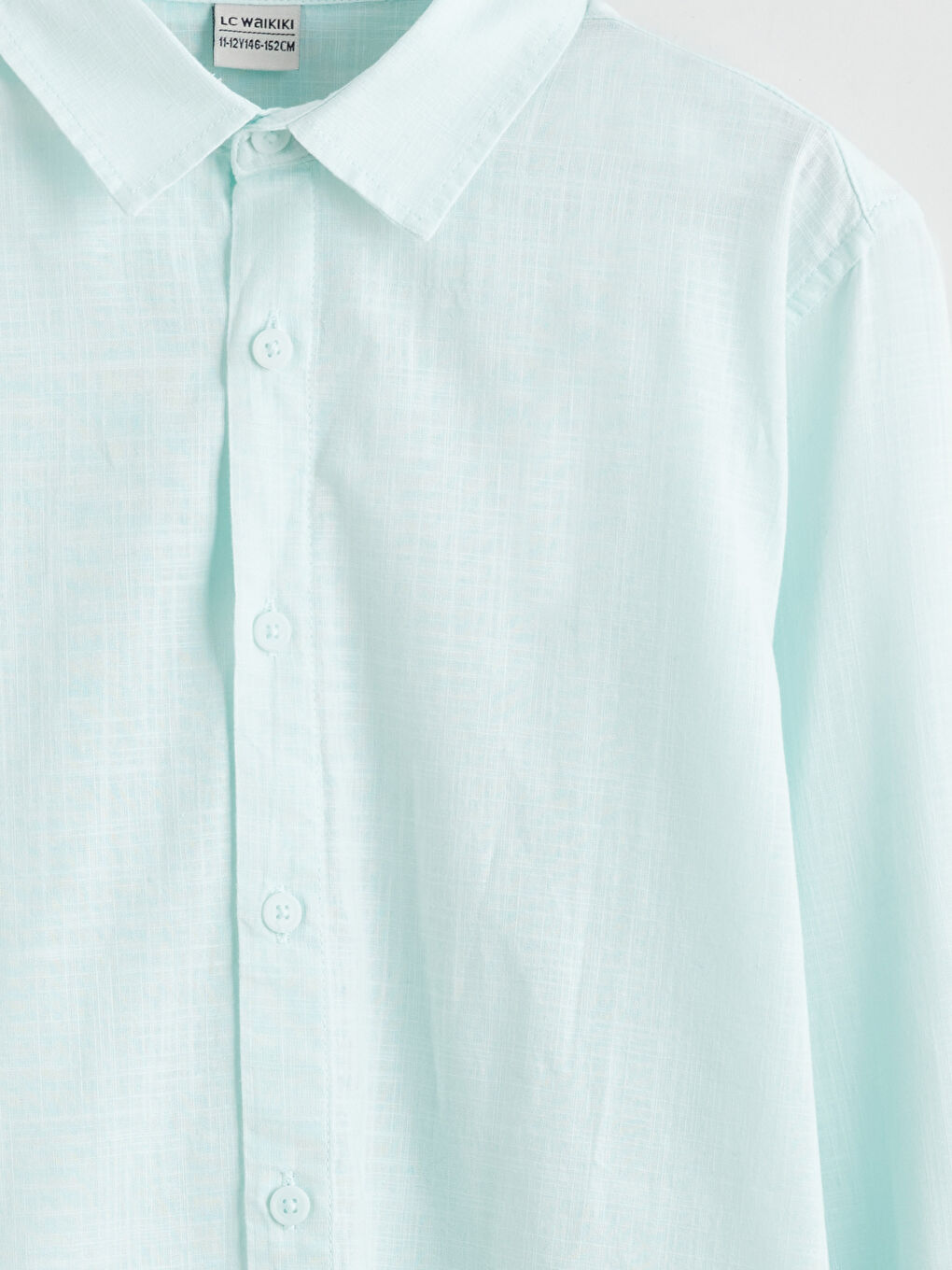 Для мальчиков базовая рубашка с длинным рукавом-2