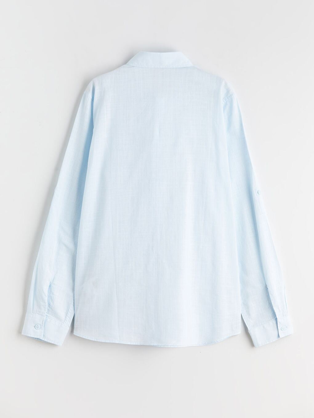 ბაზისური გრძელმკლავიანი ბიჭების პერანგი-1