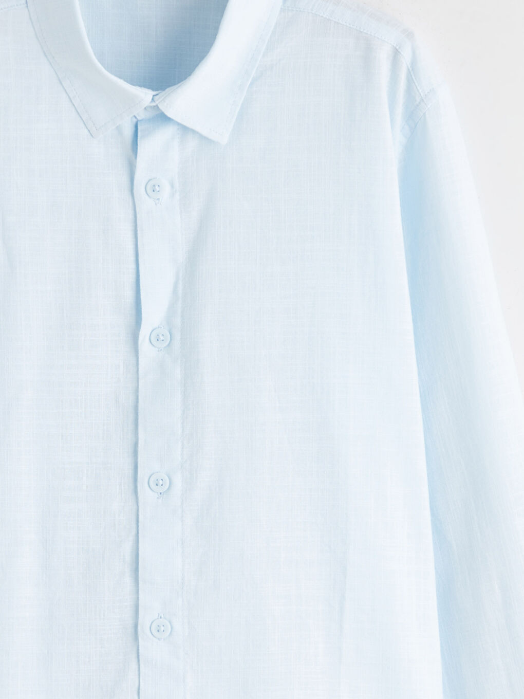 ბაზისური გრძელმკლავიანი ბიჭების პერანგი-2