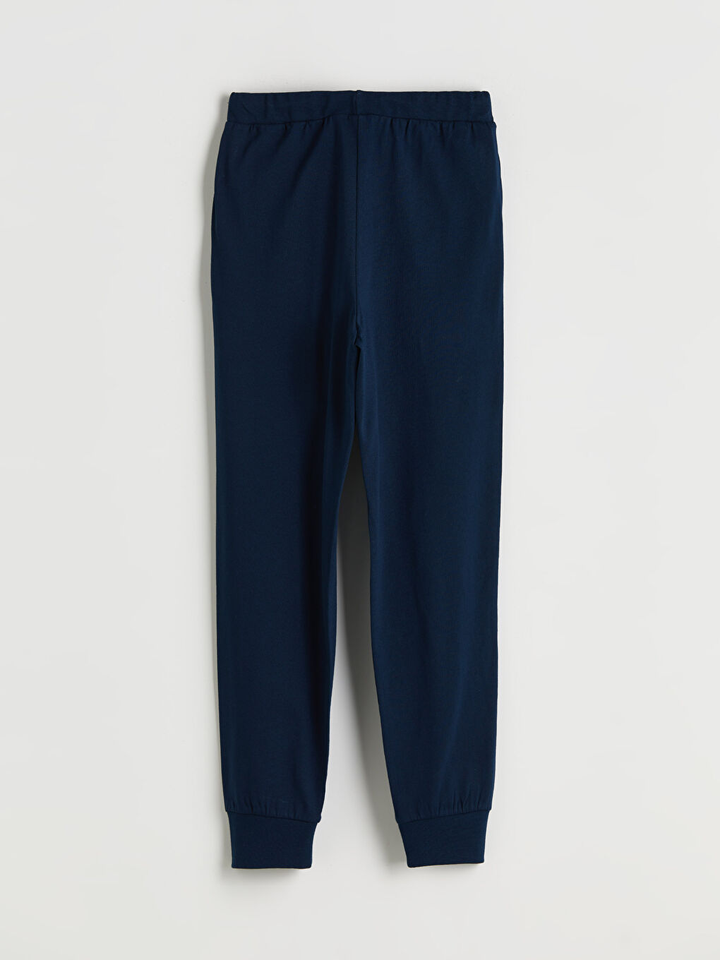 Lacivert Beli Lastikli Erkek Çocuk Jogger  Eşofman Altı-1