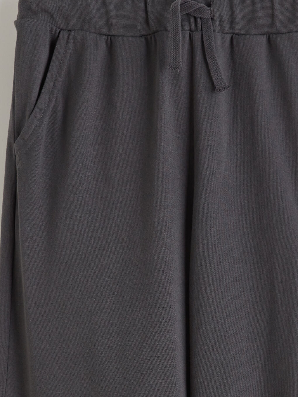 Antrasit Beli Lastikli Erkek Çocuk Jogger  Eşofman Altı-2