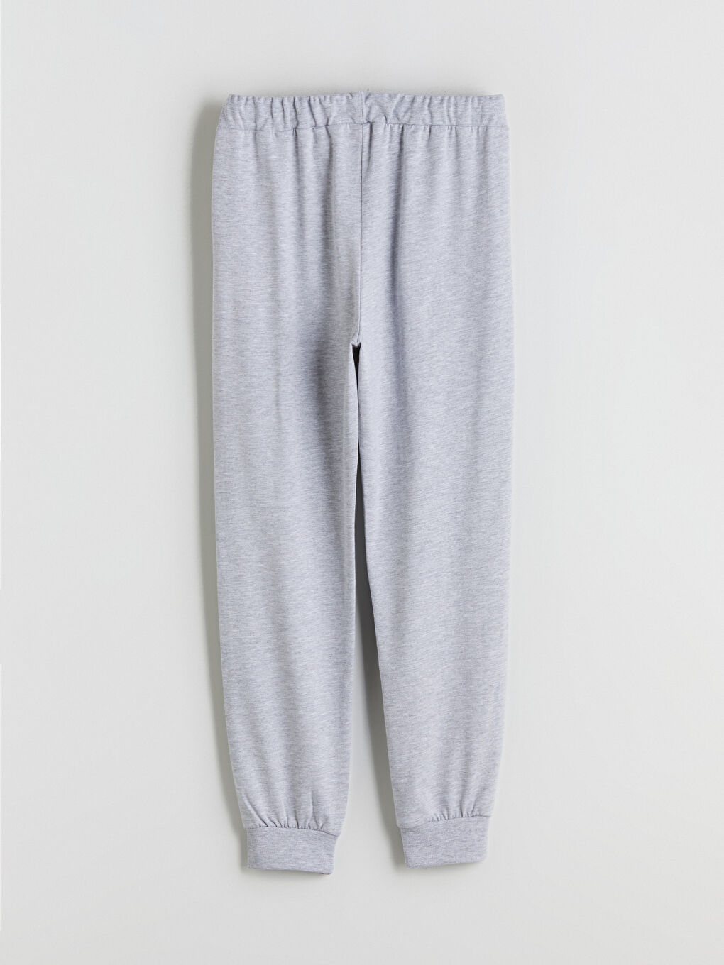 Gri Beli Lastikli Erkek Çocuk Jogger  Eşofman Altı-2