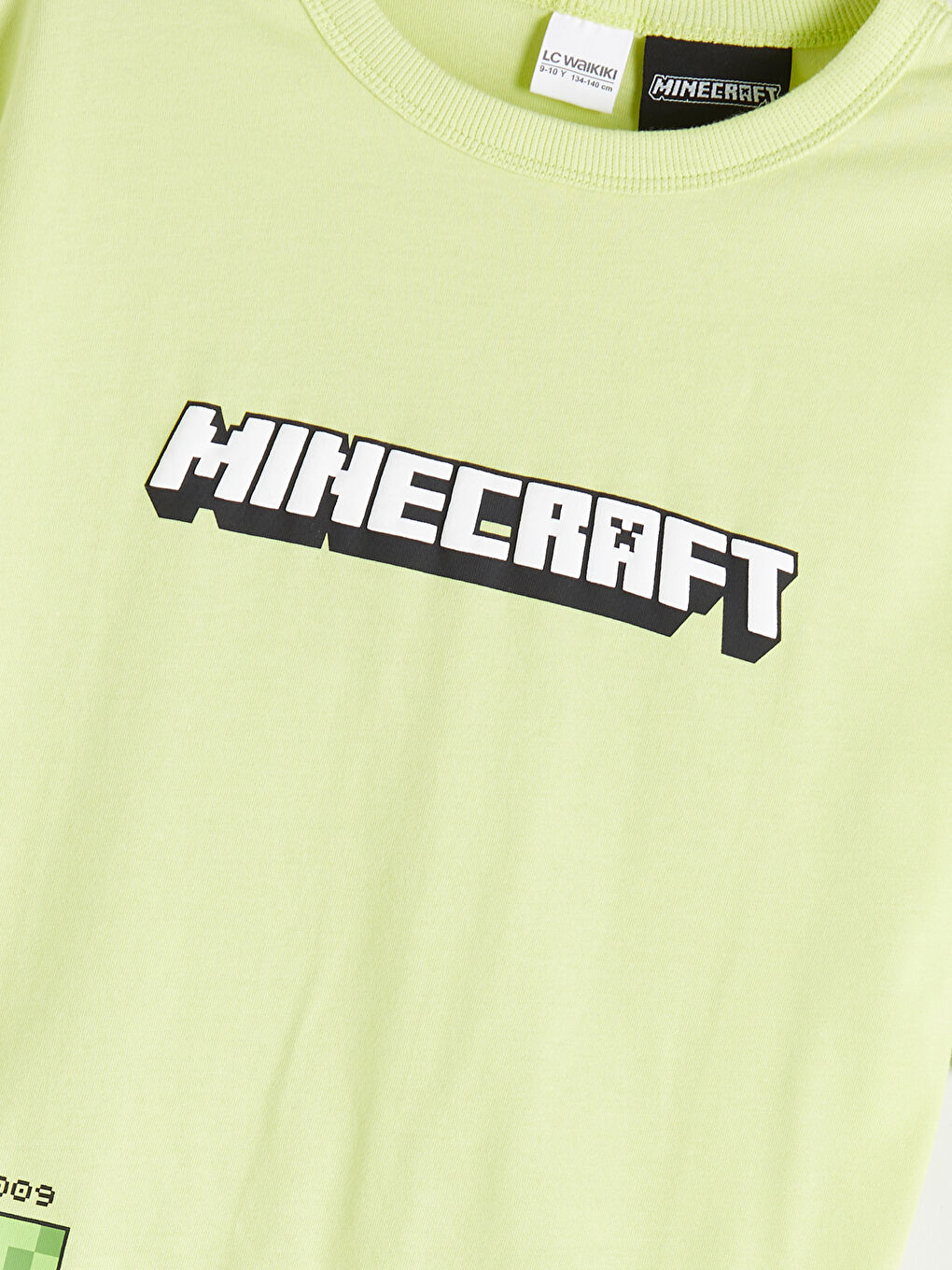 Футболка Для Мальчиков С Круглым Вырезом И Принтом Minecraft-3