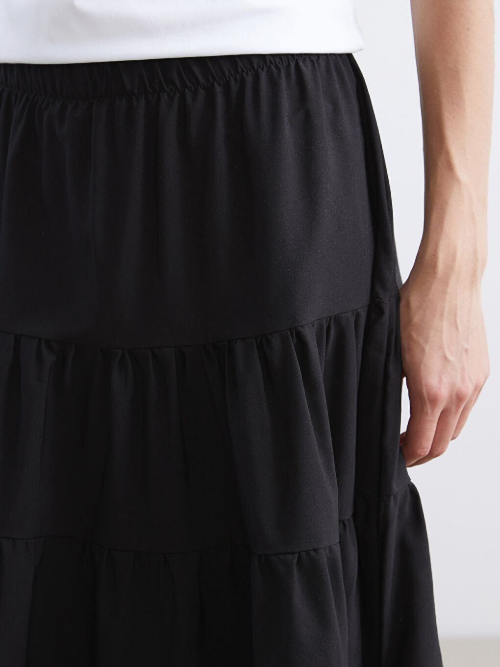 Fustă NEGRU Femeie-2