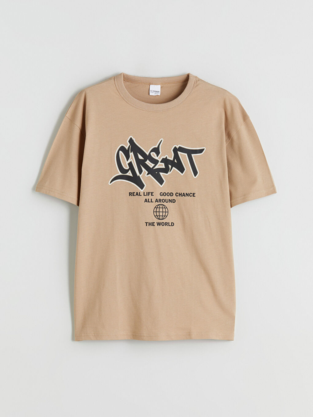 Принтті ұлдарға арналған футболка және шорты-1