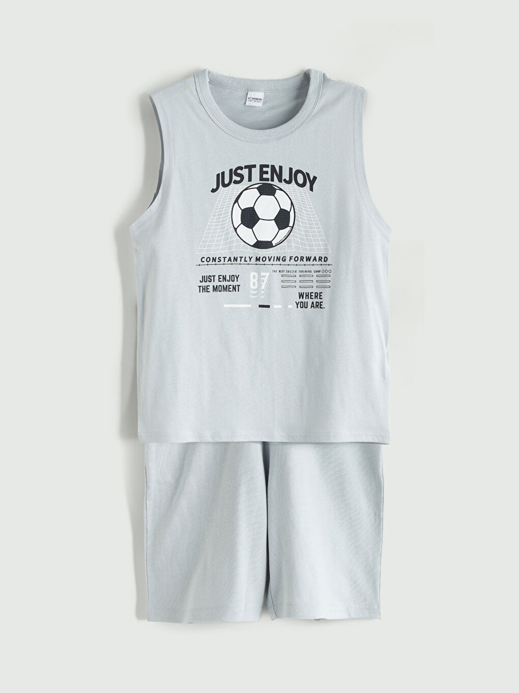 Майка и шорты для мальчиков с принтом