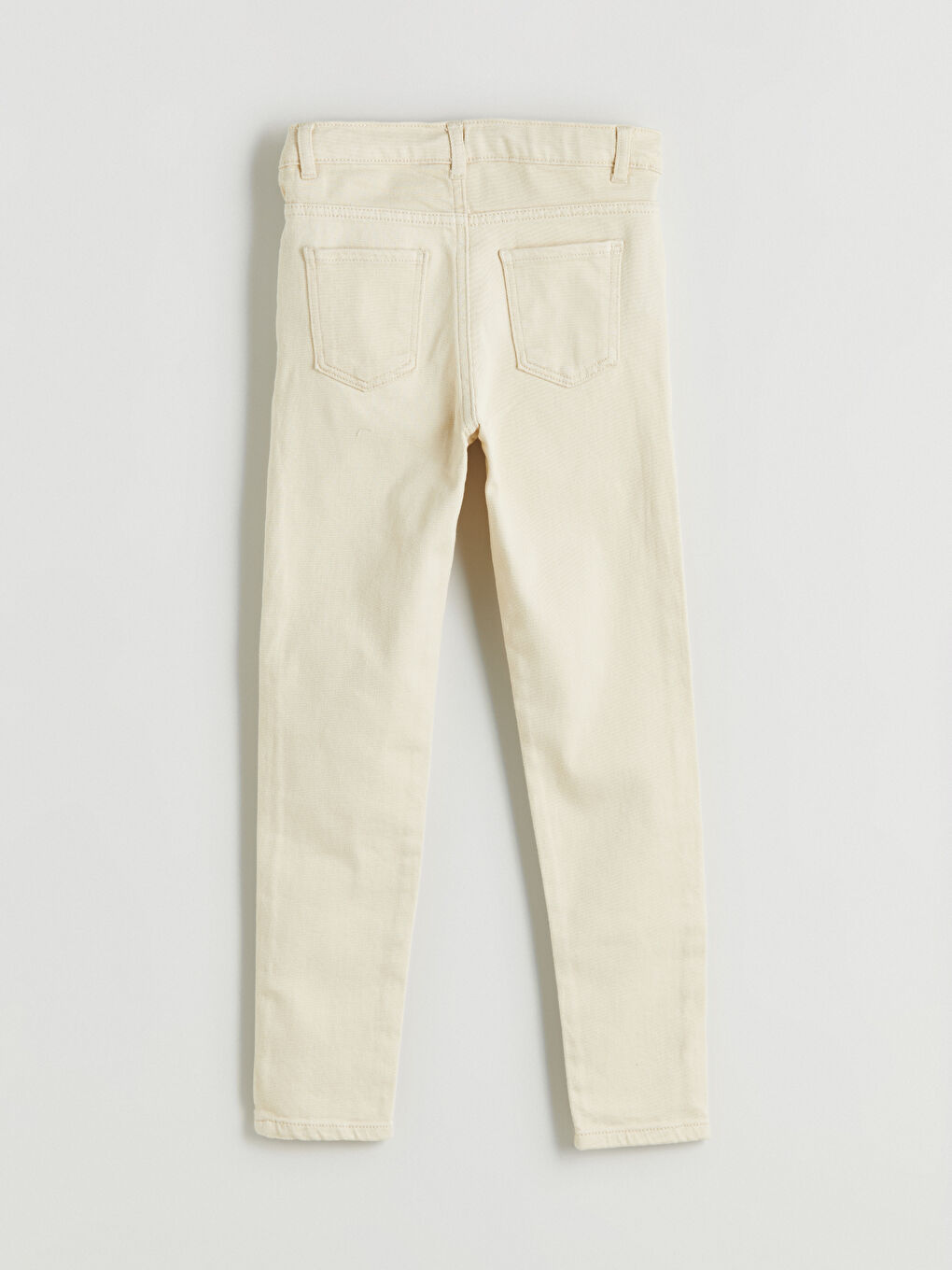 Bej Super Skinny Fit Erkek Çocuk Jean Pantolon-1