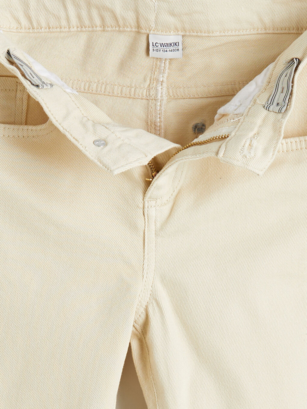 Bej Super Skinny Fit Erkek Çocuk Jean Pantolon-3