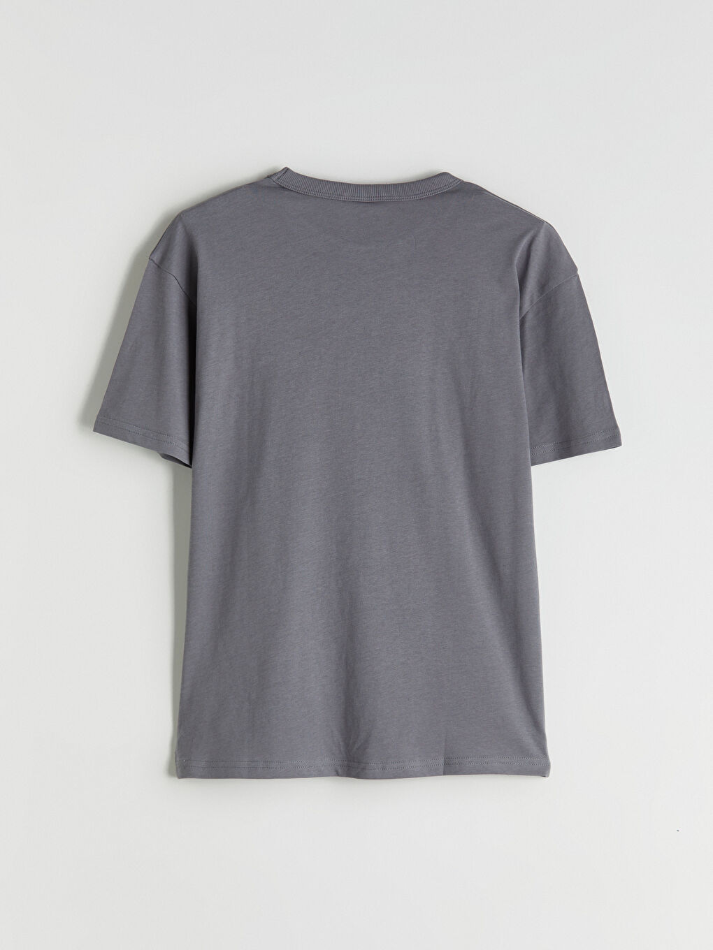 Ұлдарға арналған принтті дөңгелек жағалы футболка-2