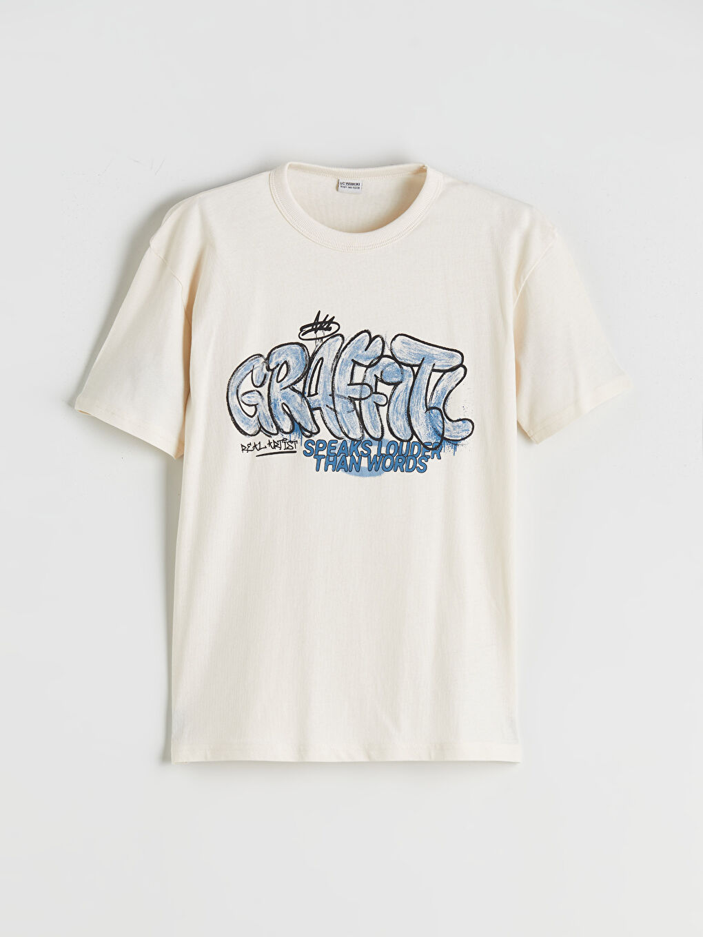 Футболка с круглым вырезом с принтом для мальчиков