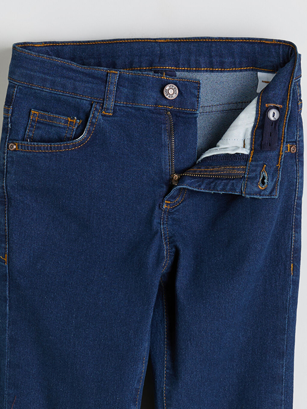 İndigo Slim Fit Erkek Çocuk Jean Pantolon-1