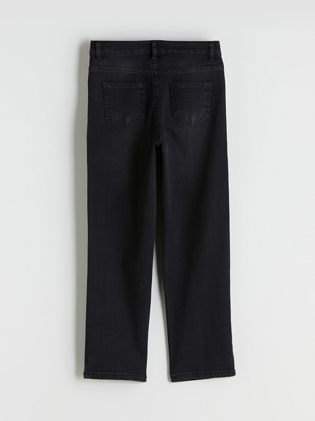 Siyah Regular Fit Erkek Çocuk Jean Pantolon-3