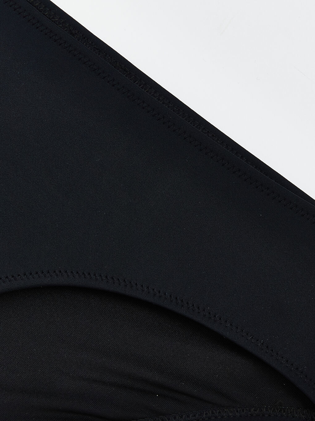 Siyah Kadın Düz Bikini Alt-2