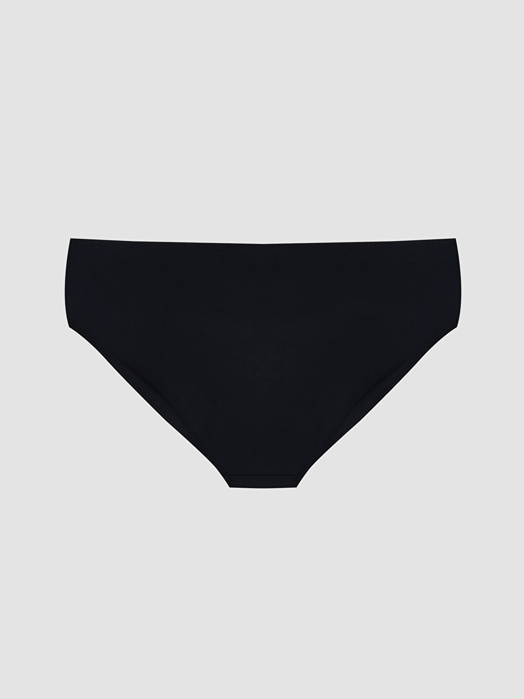 Siyah Kadın Düz Bikini Alt-1