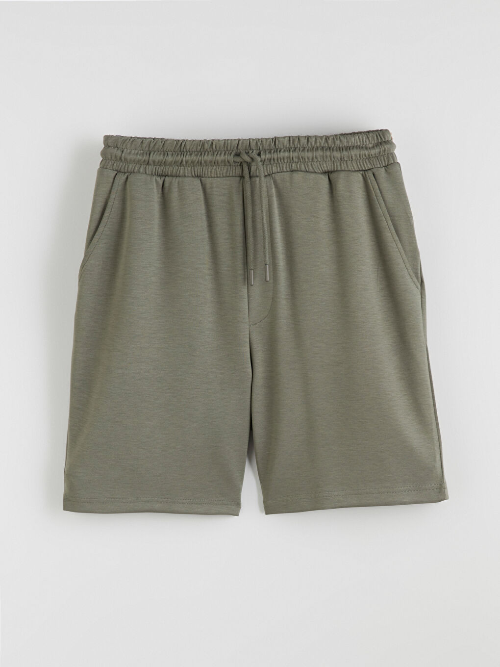 Yeşil Standart Kalıp Erkek Şort-4