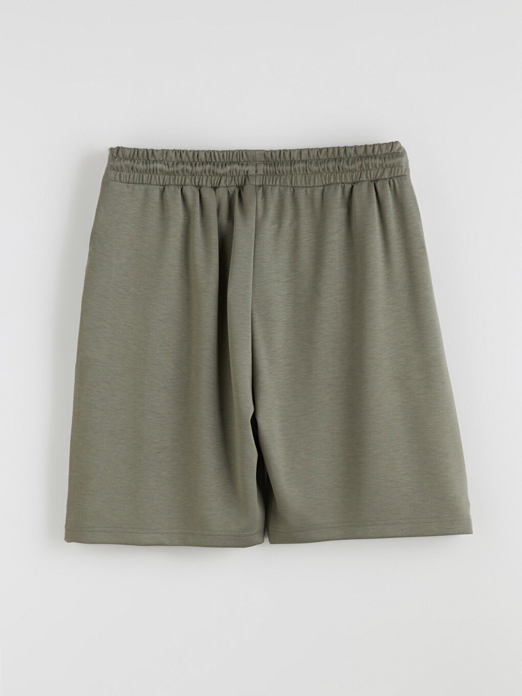 Yeşil Standart Kalıp Erkek Şort-5