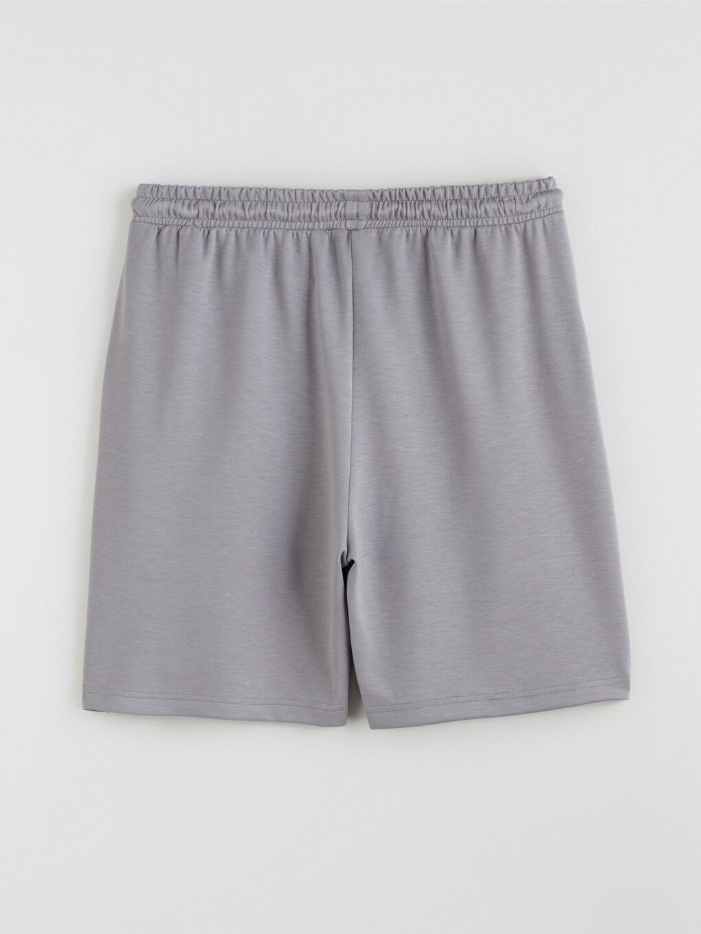 Gri Standart Kalıp Erkek Şort-1