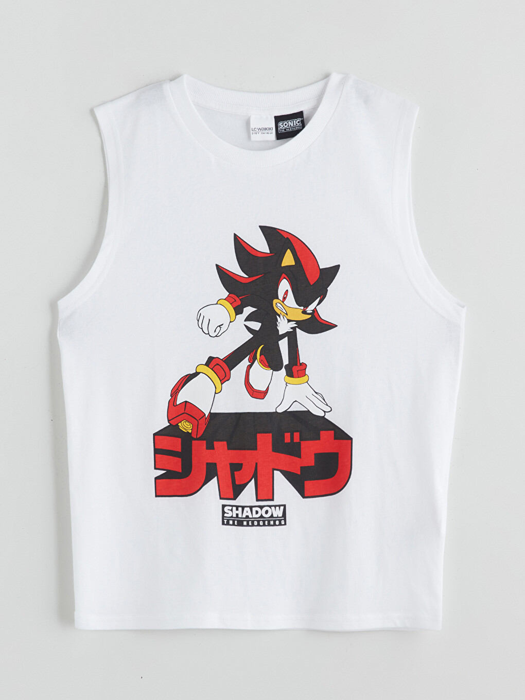 Майка с принтом Sonic для мальчиков