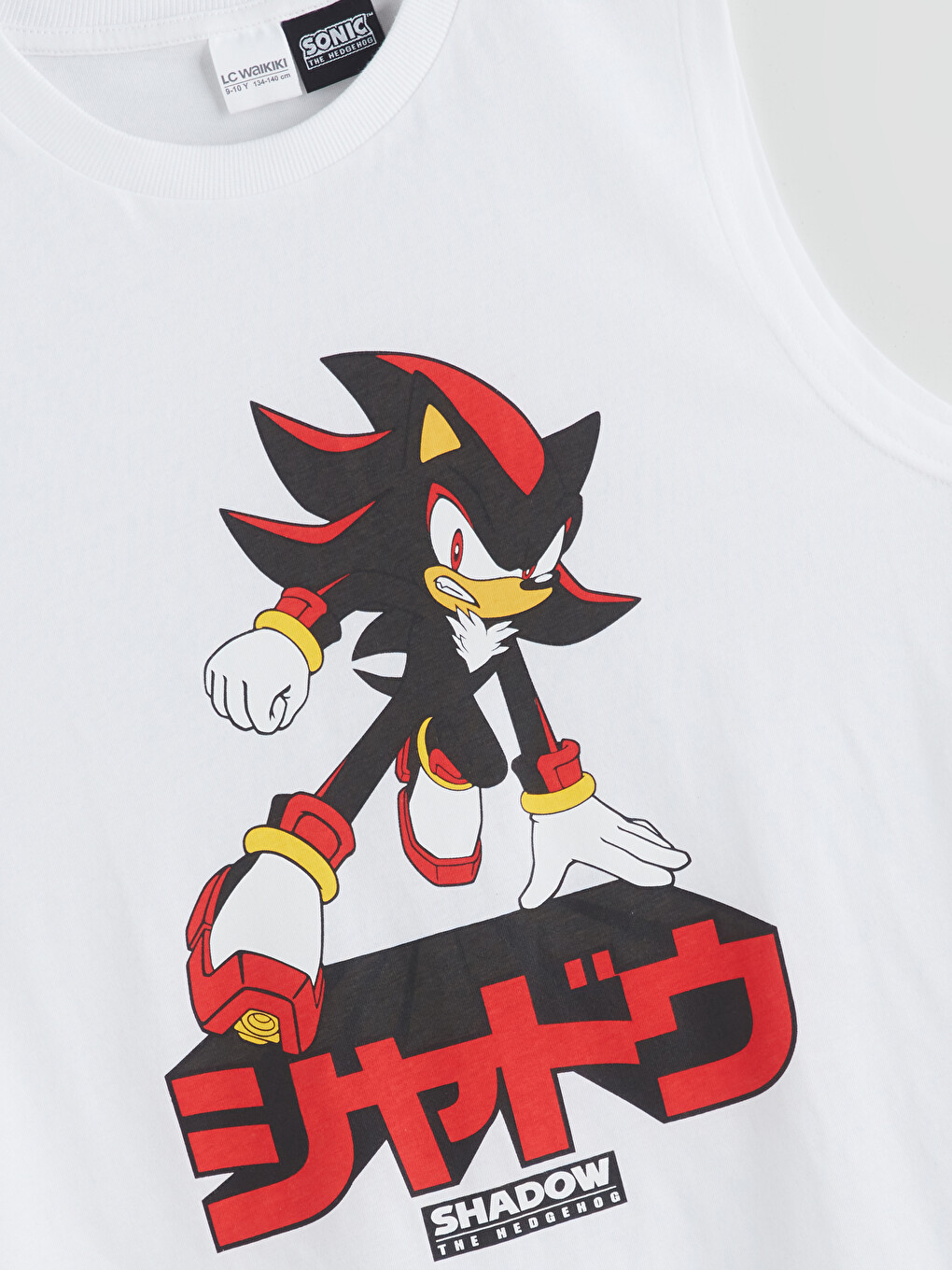 Майка с принтом Sonic для мальчиков-1