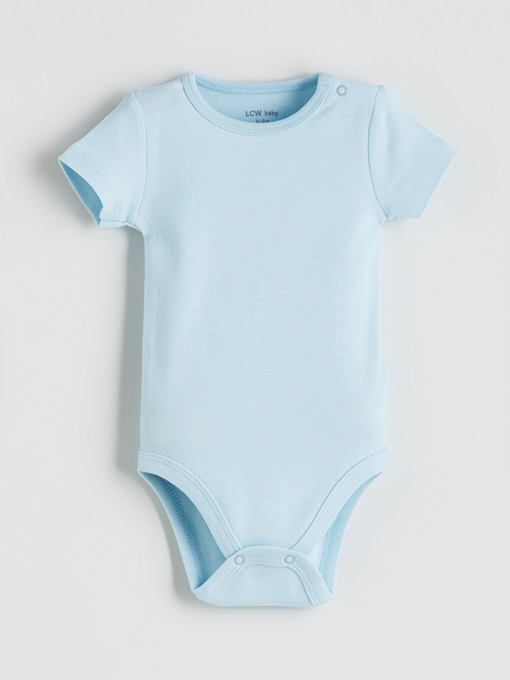 Ekru Baskılı Erkek Bebek Çıtçıtlı Bodysuit 3'lü-6