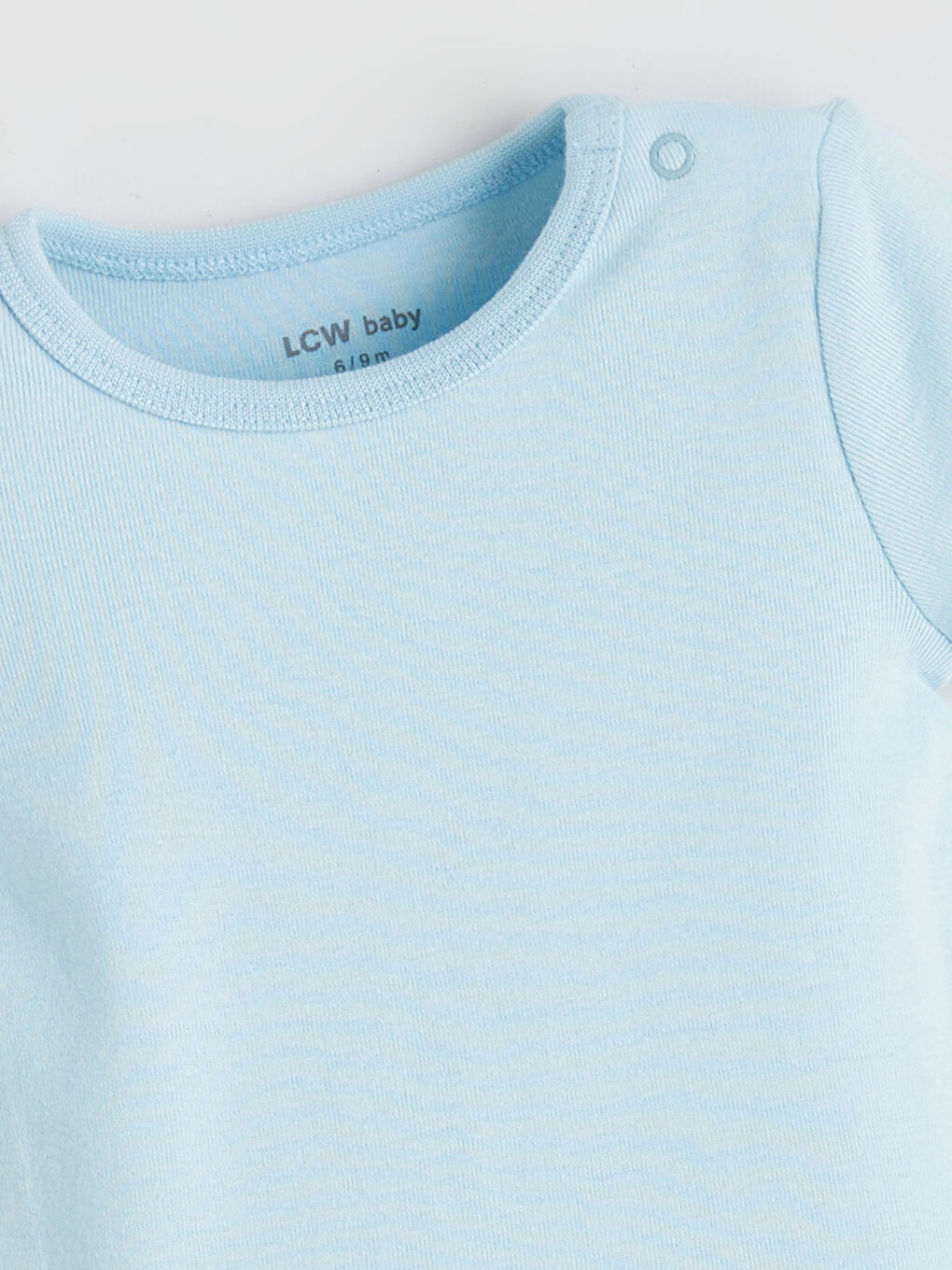 Ekru Baskılı Erkek Bebek Çıtçıtlı Bodysuit 3'lü-7