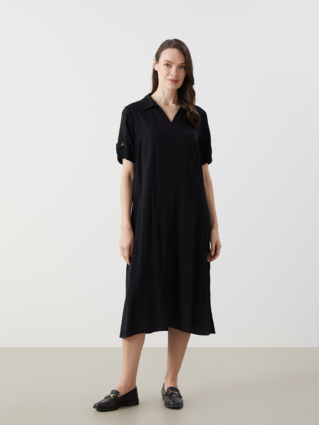 Женщины Черный Платье