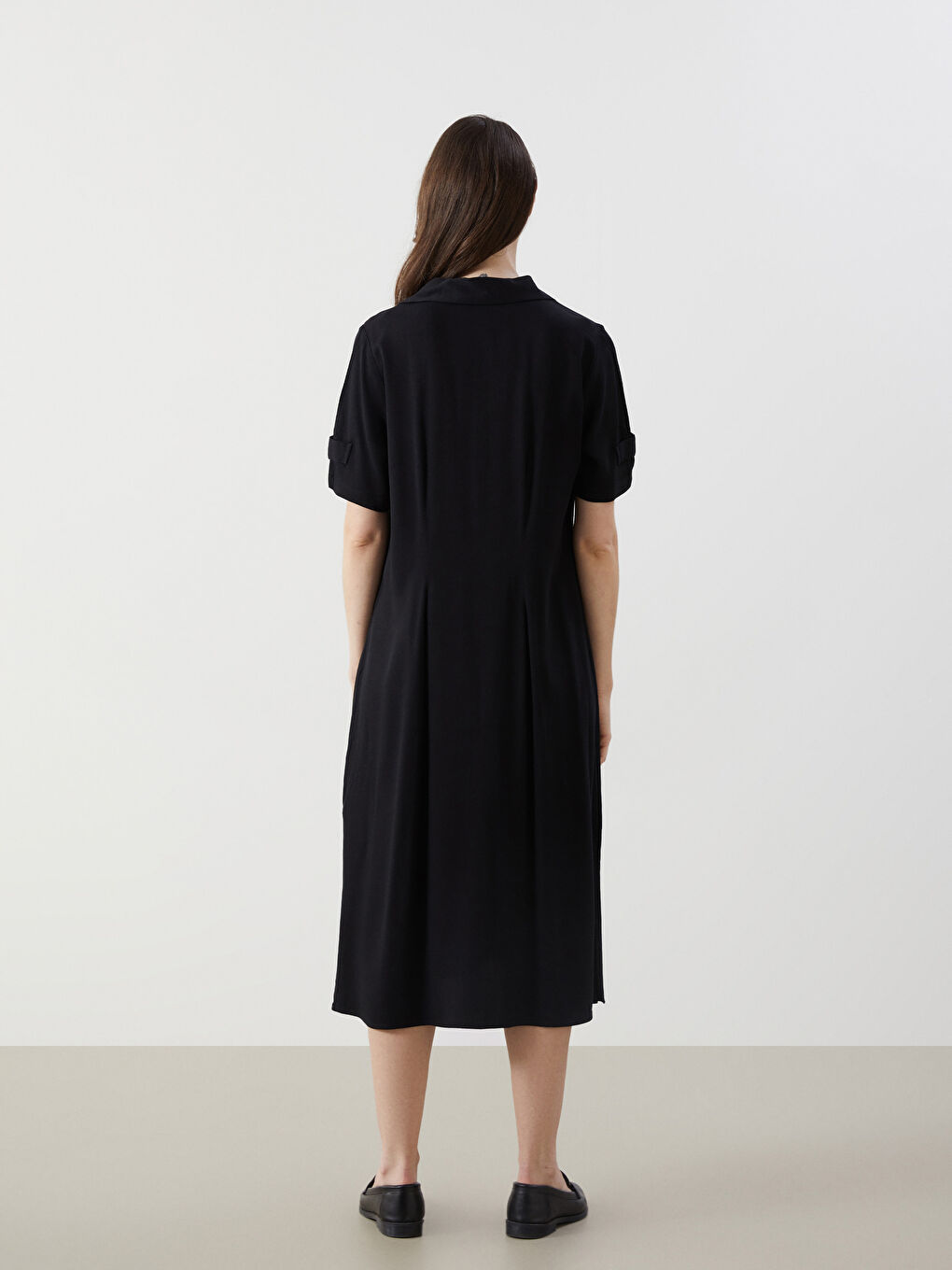 Женщины Черный Платье-3