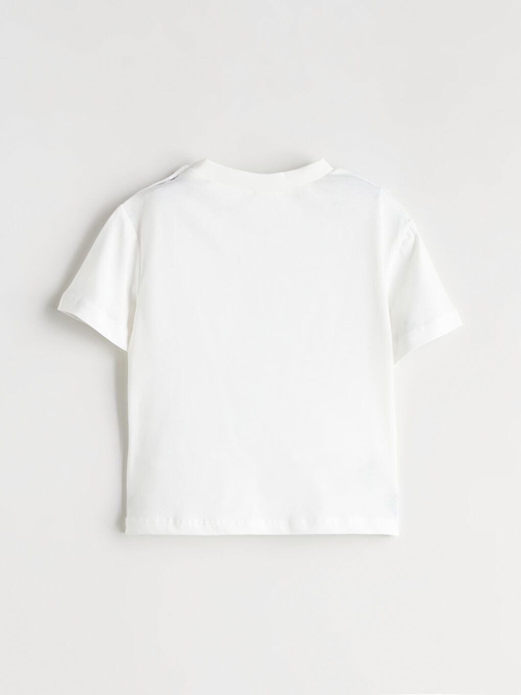 Ekru Baskılı Erkek Bebek Tişört-1