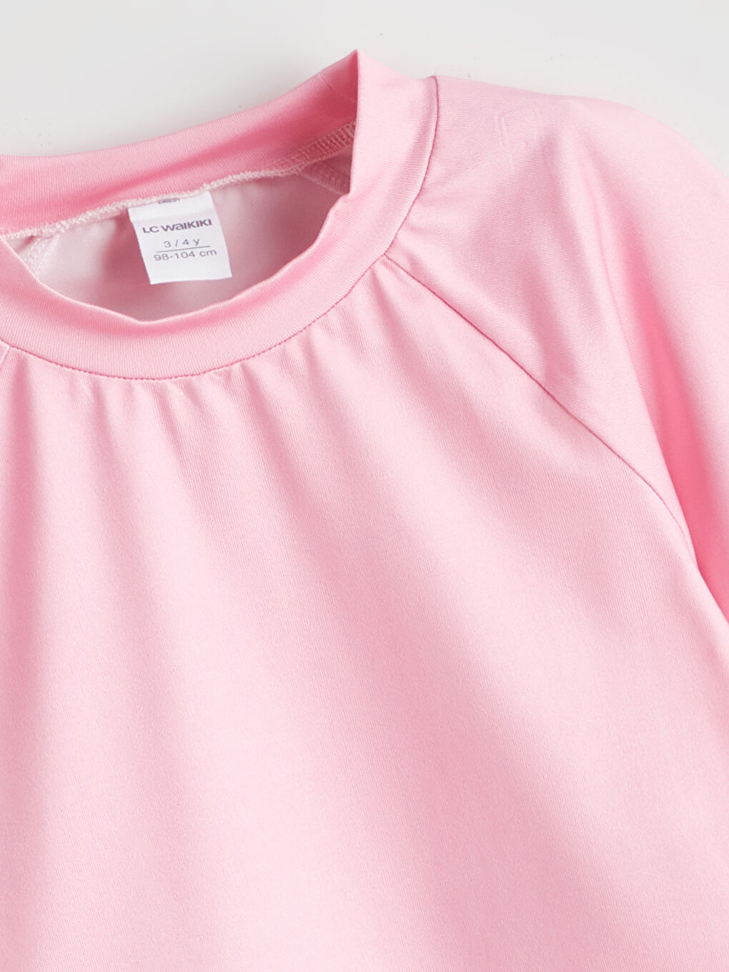 Pembe Baskılı Kız Bebek Mayo Takımı-3